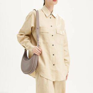 Songmont Luna Bag Gray/Walnut